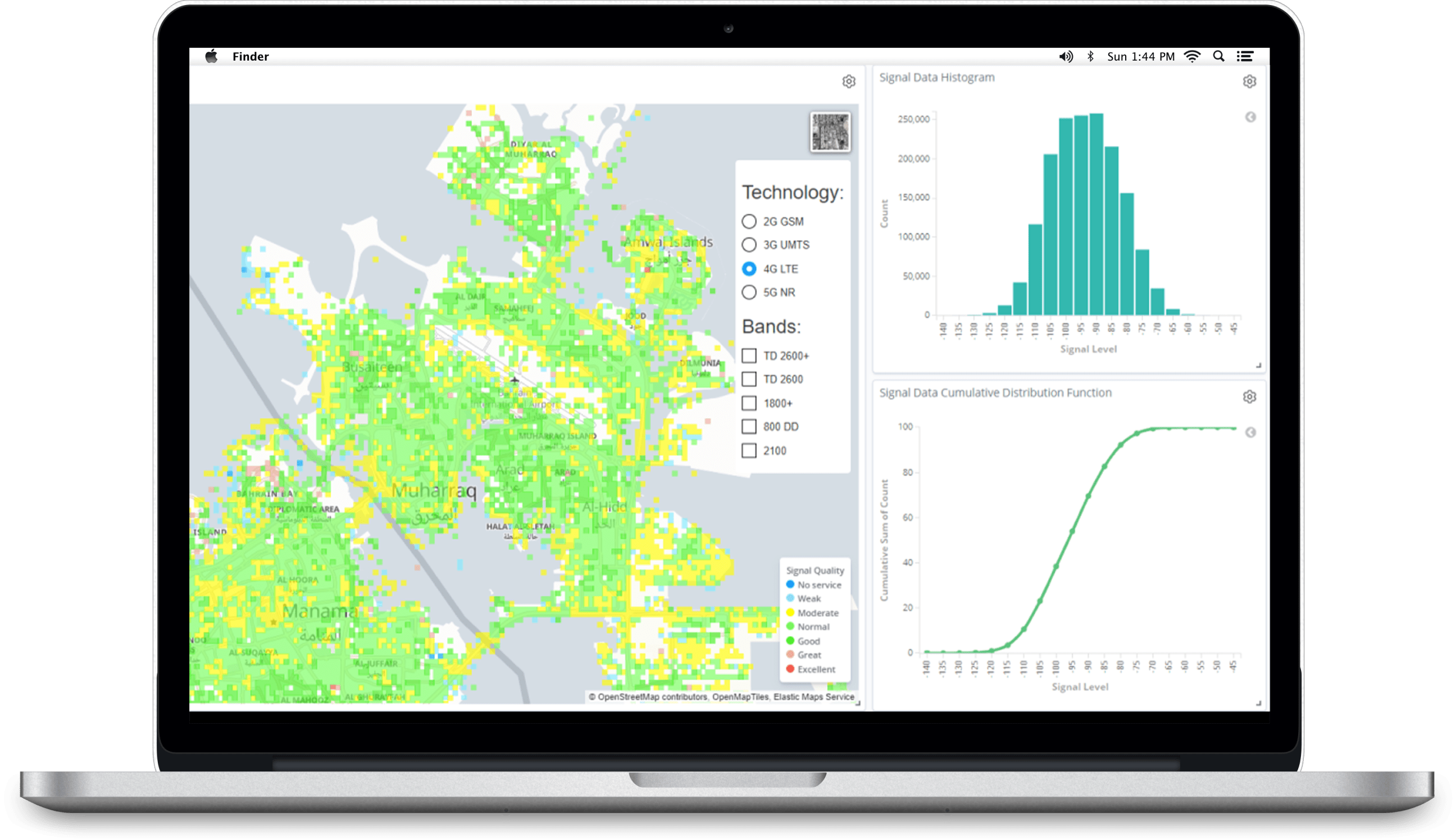 coverage map sample